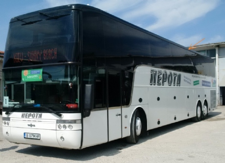 Туристически автобус - ВАНХОЛ Т921 Алтано